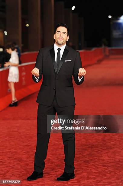 Director Eli Roth attends 'The Green Inferno' Premiere during The 8th Rome Film Festival on November 12, 2013 in Rome, Italy.