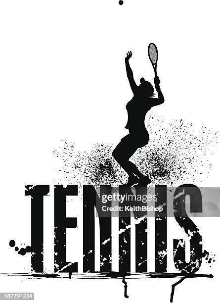 458点のテニス 女性イラスト素材 Getty Images