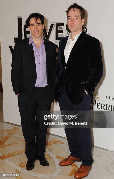 Stephen Mangan and Matthew Macfadyen attends an after party celebrating the press night performance of 'Perfect Nonsense' at the The Royal...