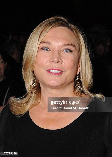 Amanda Redman attends an after party celebrating the press night performance of 'Perfect Nonsense' at the The Royal Horseguards on November 12, 2013...