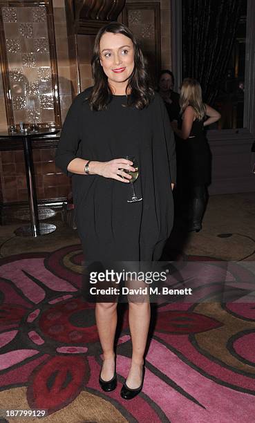 Keeley Hawes attends an after party celebrating the press night performance of 'Perfect Nonsense' at the The Royal Horseguards on November 12, 2013...