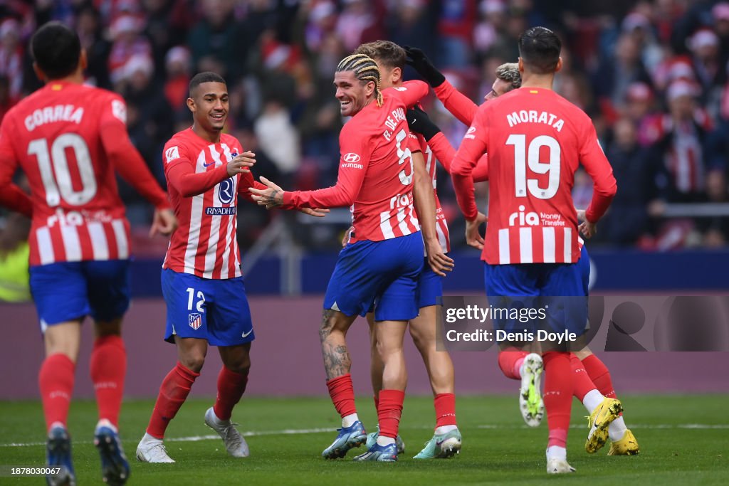 Atletico Madrid concludes the calendar year, thanks to a super-sub, finishing third in La Liga