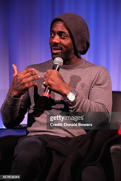 Idris Elba attends The Academy Of Motion Picture Arts And Sciences Hosts An Official Academy Members Screening Of Mandela: Long Walk To Freedom...