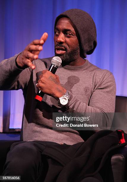 Idris Elba attends The Academy Of Motion Picture Arts And Sciences Hosts An Official Academy Members Screening Of Mandela: Long Walk To Freedom...