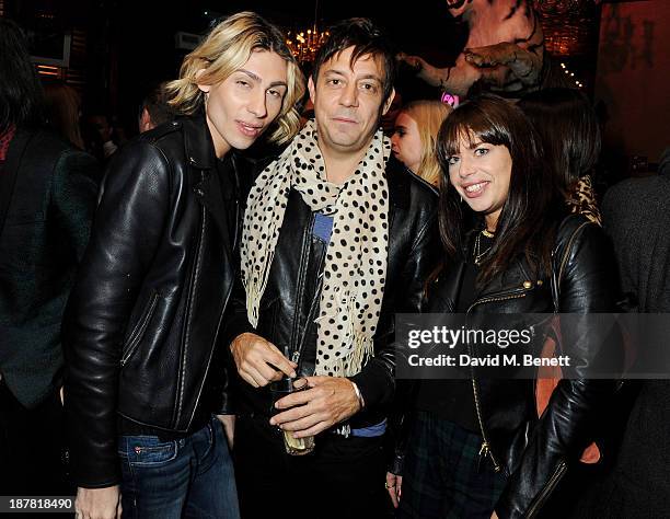 Kyle De'volle, Jamie Hince and Willa Keswick attend #VauxhallPresents: Made in England by Katy England screening hosted by Vauxhall Motors at The...