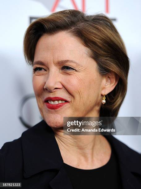 Actress Annette Bening arrives at the AFI FEST 2013 Presented By Audi - Spotlight On Annette Bening event at the Egyptian Theatre on November 12,...