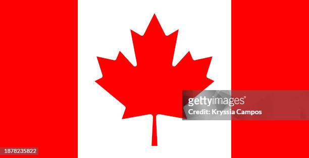 flag of canada - kanadas flagga bildbanksfoton och bilder
