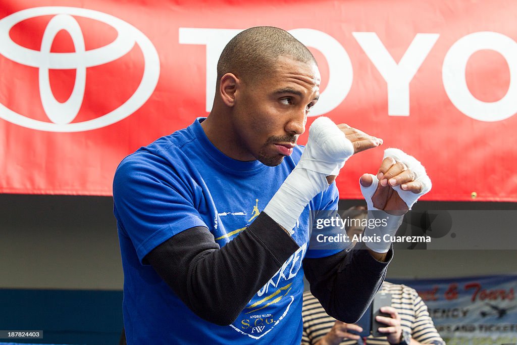 Andre Ward v Edwin Rodriguez - Media Workout