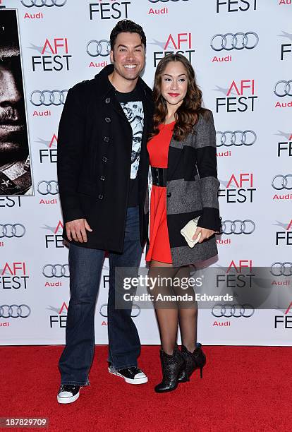 Singers Ace Young and Diana DeGarmo arrive at the AFI FEST 2013 Presented By Audi - "Lone Survivor" premiere at TCL Chinese Theatre on November 12,...