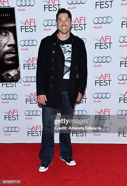 Singer Ace Young arrives at the AFI FEST 2013 Presented By Audi - "Lone Survivor" premiere at TCL Chinese Theatre on November 12, 2013 in Hollywood,...