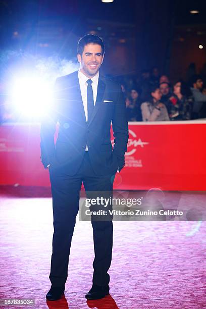 Director Eli Roth attend 'The Green Inferno' Premiere during The 8th Rome Film Festival at Auditorium Parco Della Musica on November 12, 2013 in...