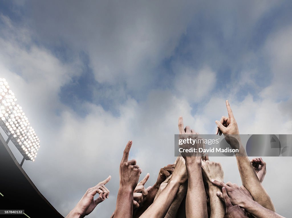 Soccer team celebrates