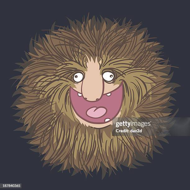 ilustraciones, imágenes clip art, dibujos animados e iconos de stock de amantes de cabello - hairy old man