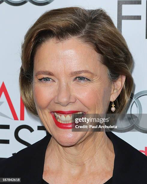 Actress Annette Bening attends the AFI FEST 2013 Spotlight event at the Egyptian Theatre on November 12, 2013 in Hollywood, California.