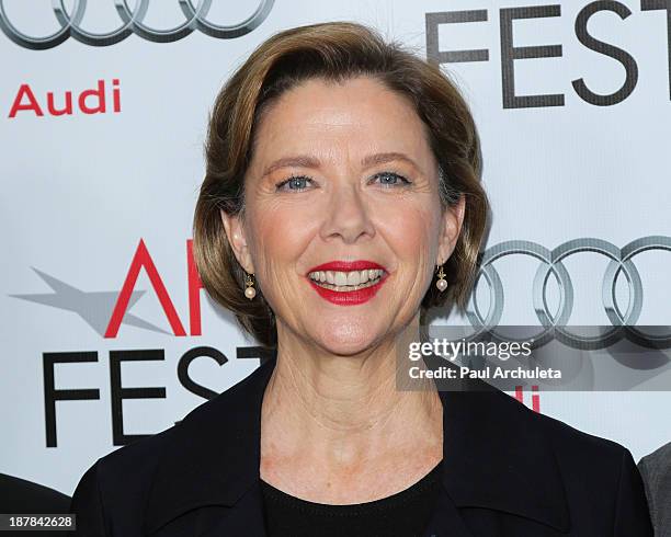 Actress Annette Bening attends the AFI FEST 2013 Spotlight event at the Egyptian Theatre on November 12, 2013 in Hollywood, California.