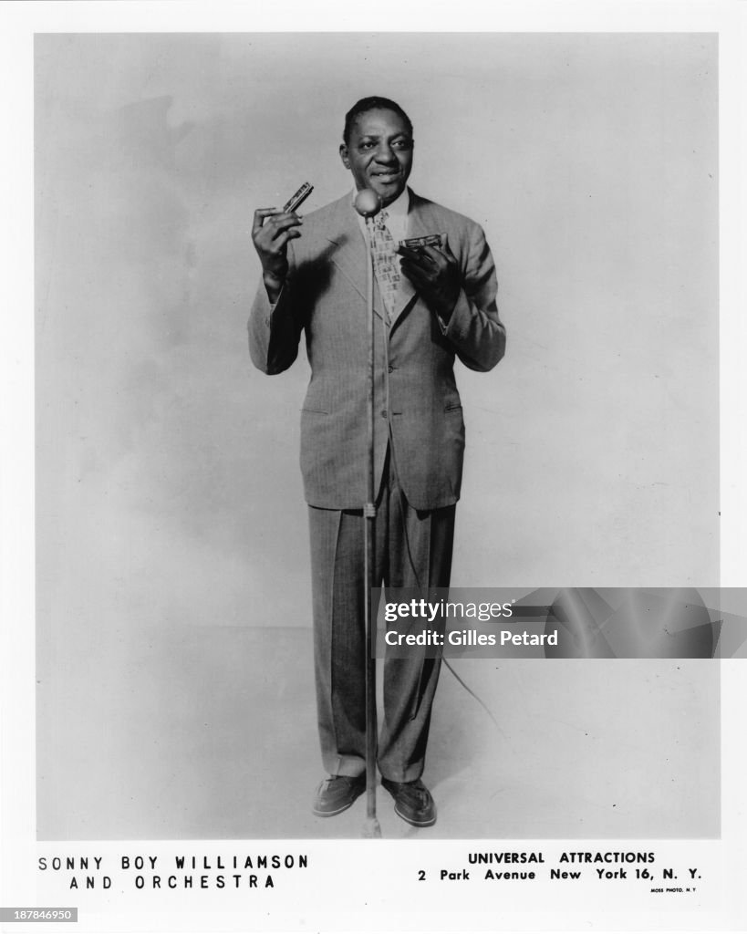 Sonny Boy Williamson studio portrait USA. News Photo - Getty Images