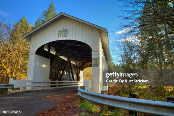 wendling covered bridge - 1938 photos et images de collection