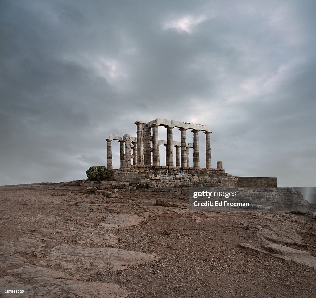 Temple of Poseidon at Sounion, Greece