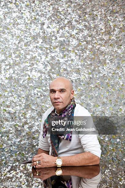 Musician,dj,visual artist and actor Goldie is photographed for the Financial Times on October 10, 2013 in London, England.