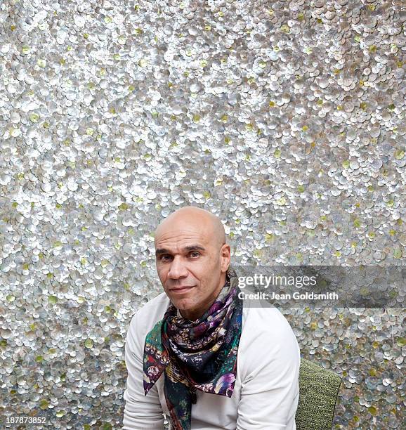Musician,dj,visual artist and actor Goldie is photographed for the Financial Times on October 10, 2013 in London, England.