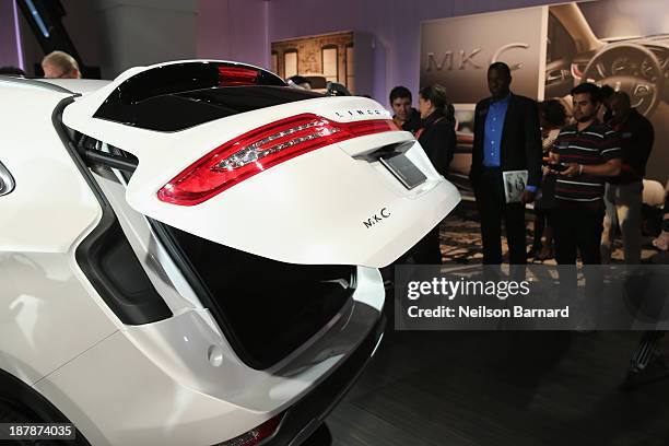 General view of atmosphere at the reveal event for the all-new 2015 Lincoln MKC on November 13, 2013 in New York City.