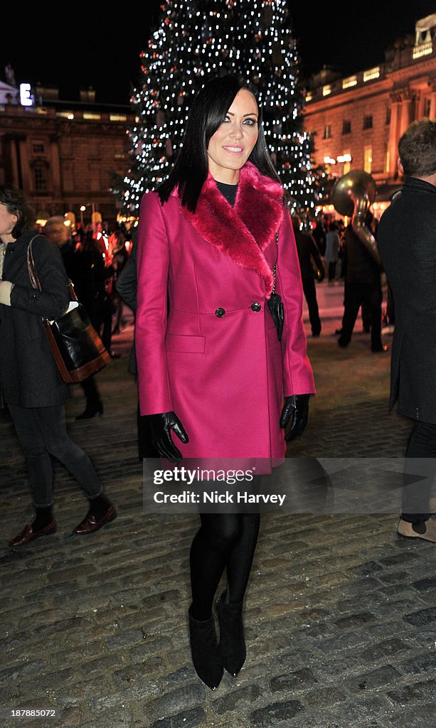 Skate At Somerset House - VIP Launch - Arrivals