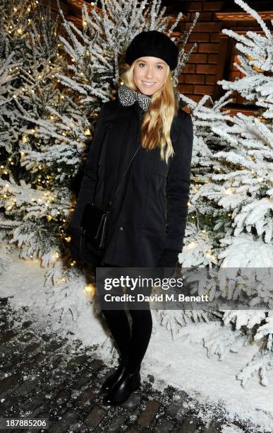 Florence Brudenell-Bruce attends the VIP launch of 'Coach Presents Skate' at Somerset House on November 13, 2013 in London, England.