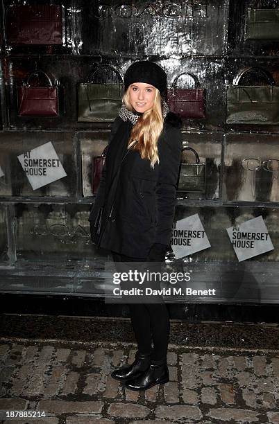 Florence Brudenell-Bruce attends the VIP launch of 'Coach Presents Skate' at Somerset House on November 13, 2013 in London, England.