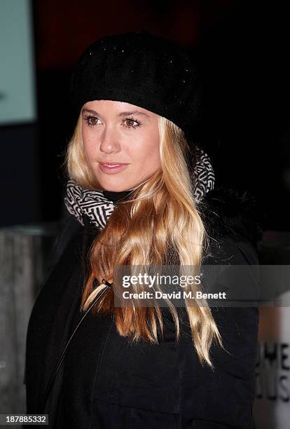 Florence Brudenell-Bruce attends the VIP launch of 'Coach Presents Skate' at Somerset House on November 13, 2013 in London, England.