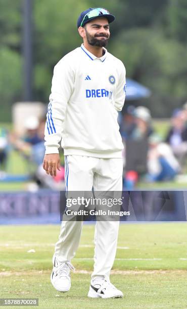 Virat Kohli of India during day 2 of the 1st test match between South Africa and India at SuperSport Park on December 27, 2023 in Centurion, South...