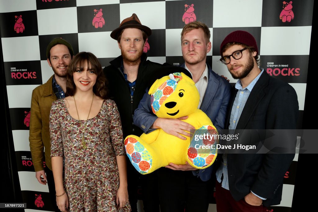 Children In Need Rocks: EXCLUSIVE Backstage Studio