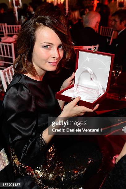 Violante Placido attends the Gala Telethon 2013 Roma during The 8th Rome Film Festival on November 13, 2013 in Rome, Italy.