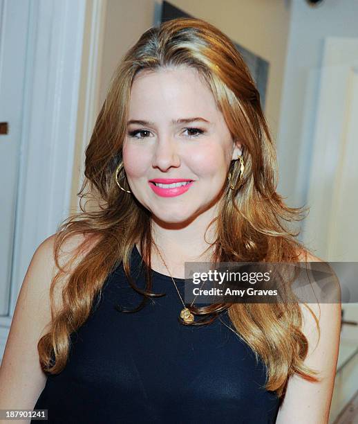 Marieh Delfino attends the Beth Yorn Photography Show at Roseark on November 7, 2013 in West Hollywood, California.
