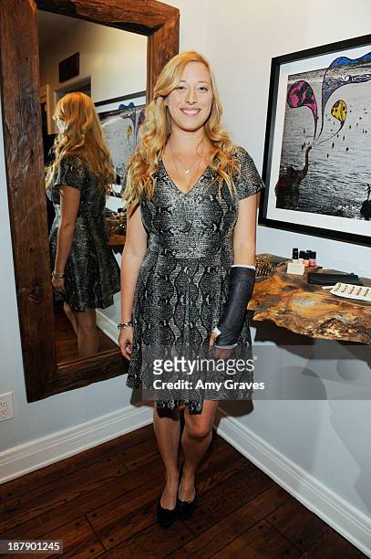 Beth Yorn attends her Photography Show at Roseark on November 7, 2013 in West Hollywood, California.