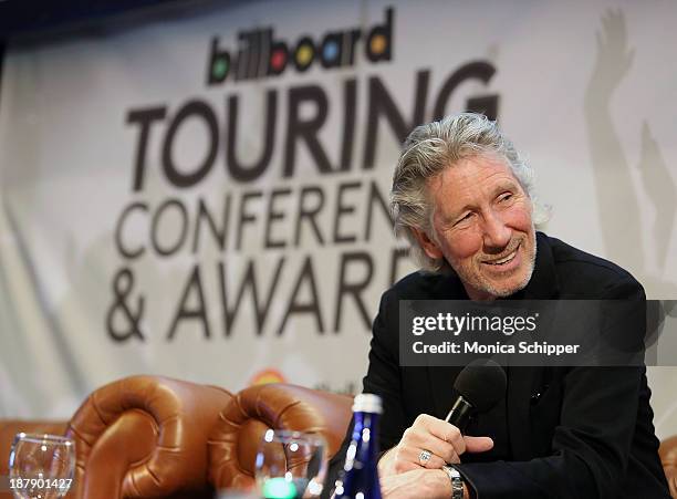 Musician Roger WatersÊattends the 10th anniversary Billboard Touring Conference & Awards at The Roosevelt Hotel on November 13, 2013 in New York...