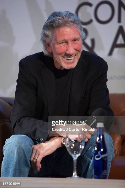 Roger Waters participates in the Keynote Q&A at the 10th Anniversary Billboard Touring Conference & Awards at the Roosevelt Hotel on November 13,...