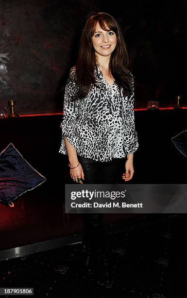 Tamla Kari attends an after party celebrating the press night performance of 'Mojo' at Cafe de Paris on November 13, 2013 in London, England.