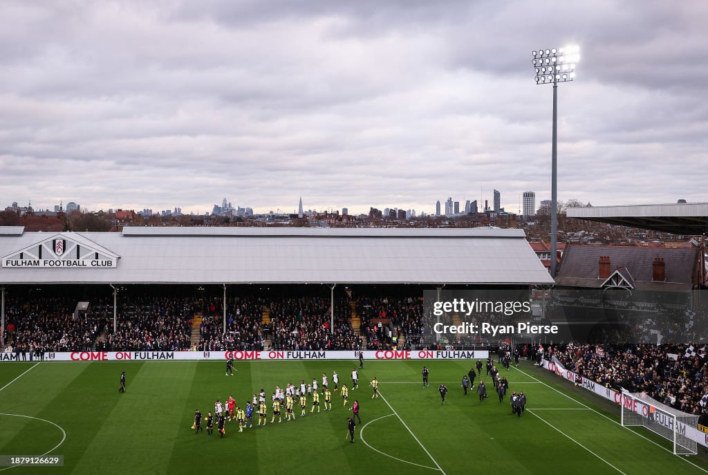 Fulham FC v Burnley FC - Premier League