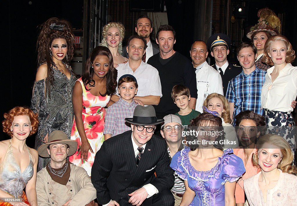Celebrities Visit Broadway - November 13, 2013