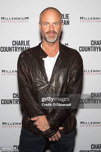 Director Fredrik Bond attends the "Charlie Countryman" screening at Sunshine Landmark on November 13, 2013 in New York City.