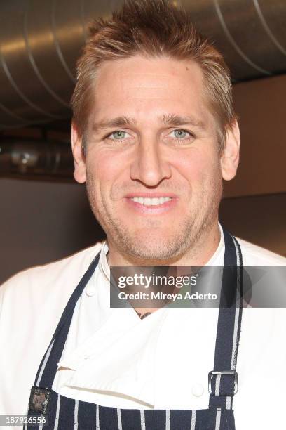 Chef Curtis Stone attends the Cooking with Curtis Stone and Netflix event at Miette Culinary Studio on November 13, 2013 in New York City.