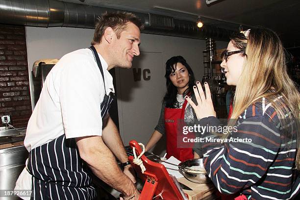 Chef Curtis Stone attends the Cooking with Curtis Stone and Netflix event at Miette Culinary Studio on November 13, 2013 in New York City.