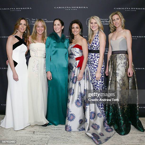 Emilia Fanjul Pfeifler, Cynthia Cook Smith, Patricia Herrera Lansing, Shoshanna Gruss, Hayley Bloomingdale and Joanna Baker de Neufville attend the...