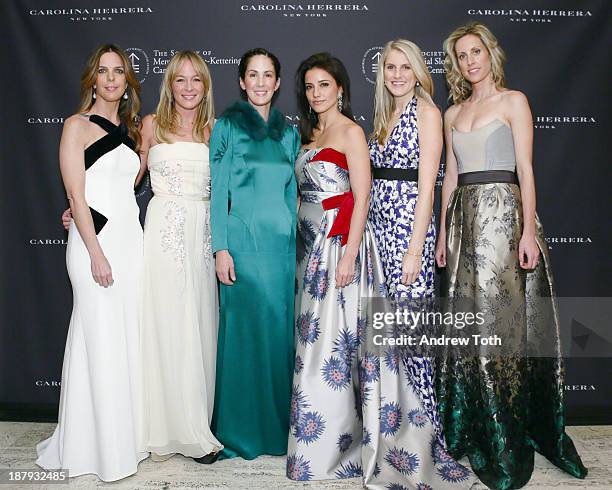 Emilia Fanjul Pfeifler, Cynthia Cook Smith, Patricia Herrera Lansing, Shoshanna Gruss, Hayley Bloomingdale and Joanna Baker de Neufville attend the...