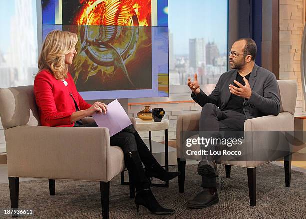 Jeffrey Wright is a guest on "Good Morning America," 11/13/13, airing on the Walt Disney Television via Getty Images Television Network. LARA...