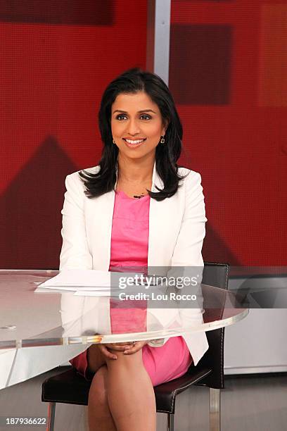 Reena Ninan on "Good Morning America," 11/13/13, airing on the Walt Disney Television via Getty Images Television Network. REENA NINAN