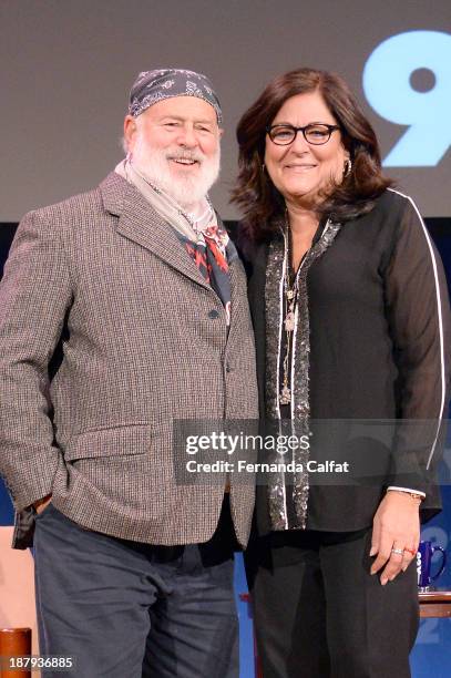 Bruce Weber and Fern Mallis at Fashion Icons with Fern Mallis at the 92nd Street Y on November 13, 2013 in New York City.