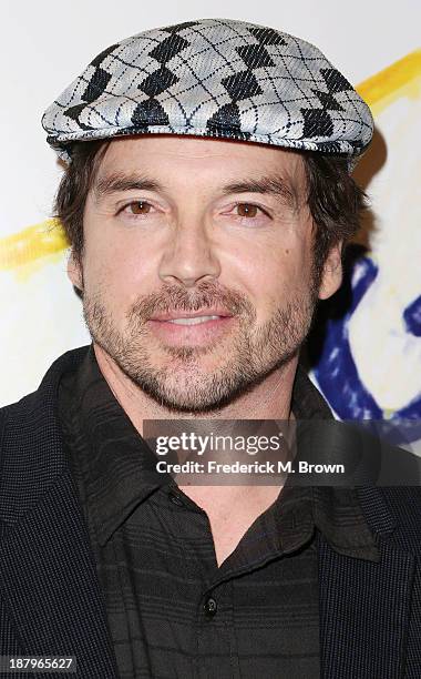 Actor Jason Gedrick attends the "Stand Up For Gus" Benefit at Bootsy Bellows on November 13, 2013 in West Hollywood, California.