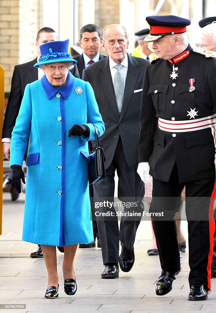 The Queen And The Duke Of Edinburgh Visit Manchester