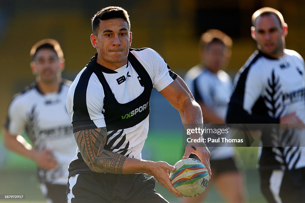 New Zealand Training Session - Rugby League World Cup